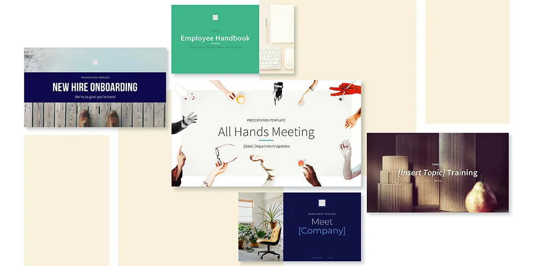 Training Templates to Innovate the Way Your Team Works